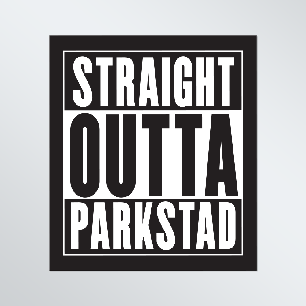 Straight Outta Parkstad (Sticker)